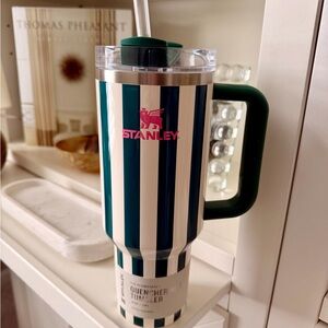 Stanley Cabana Stripe Green 40 oz Tumbler